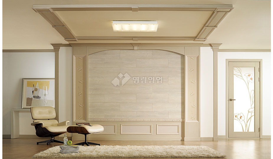 BST thiết kế phào chỉ trang trí quầy lễ tân khách sạn